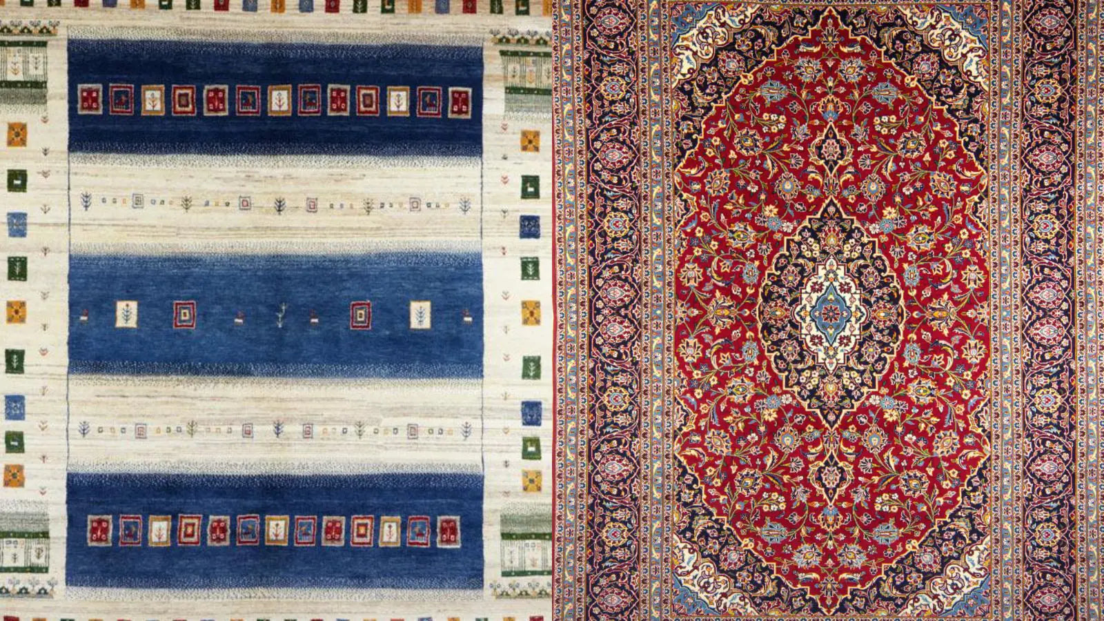 ギャッベとペルシャ絨毯の違い【サティラグス | 手織り絨毯専門店】 ギャッベとペルシャ絨毯の違い【サティラグス | 手織り絨毯専門店】