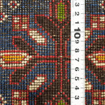 手織りペルシャ絨毯 ヤラメ 約43cm x 46cm トライバルラグ