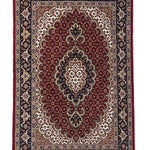 ペルシャ絨毯 タブリーズ ウール&シルク 玄関マット