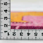 ペルシャ絨毯 ライオンギャッベ ピンク