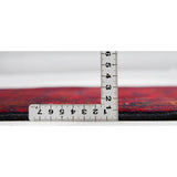 アフガニスタン絨毯 約97cm x 148cm ウール 赤 レッド
