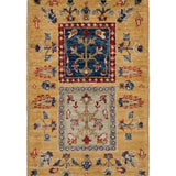 ガズニウールの手織り絨毯