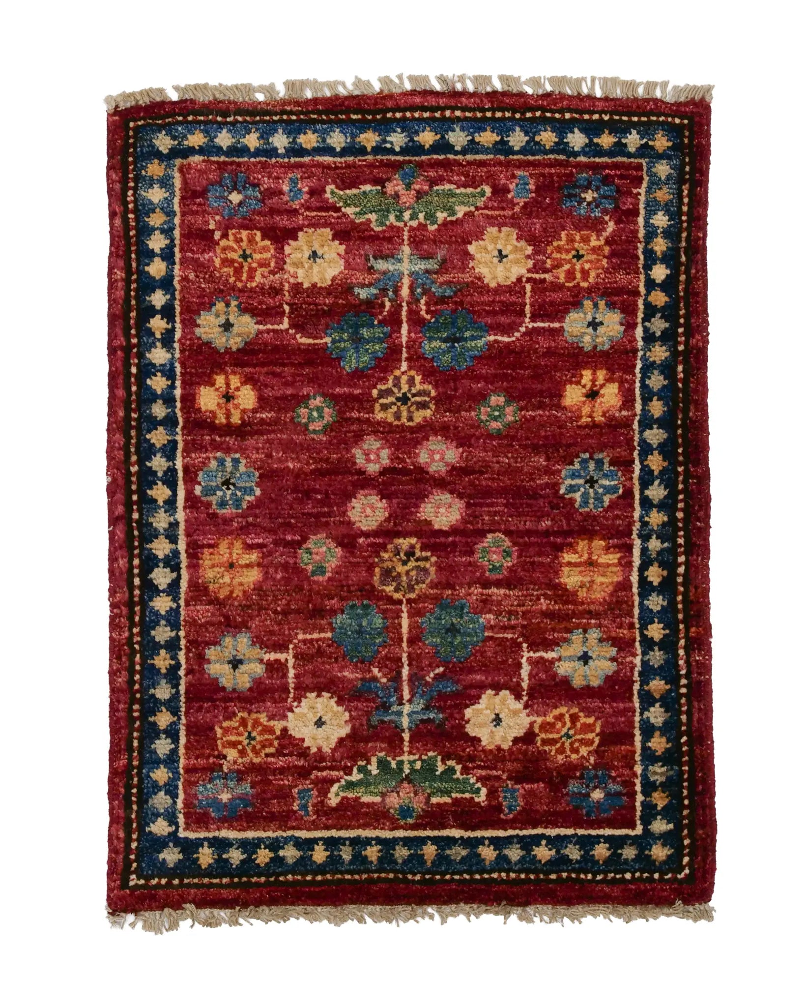 アフガニスタン絨毯 約40cm x 60cm|SATHI RUGS アフガニスタン絨毯 約40cm x 60cm|SATHI RUGS