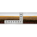 ペルシャ絨毯 ギャッベ 50x80cm 玄関マット 手織りラグ シンプル