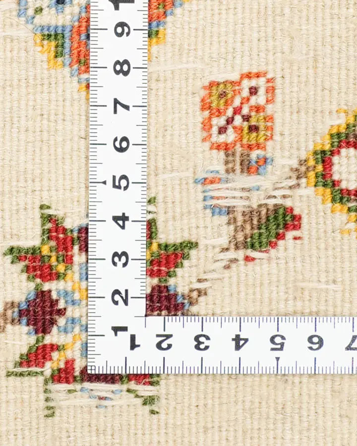 キリム 76x111cm 生命の樹 手織り ラグ アート 玄関マット