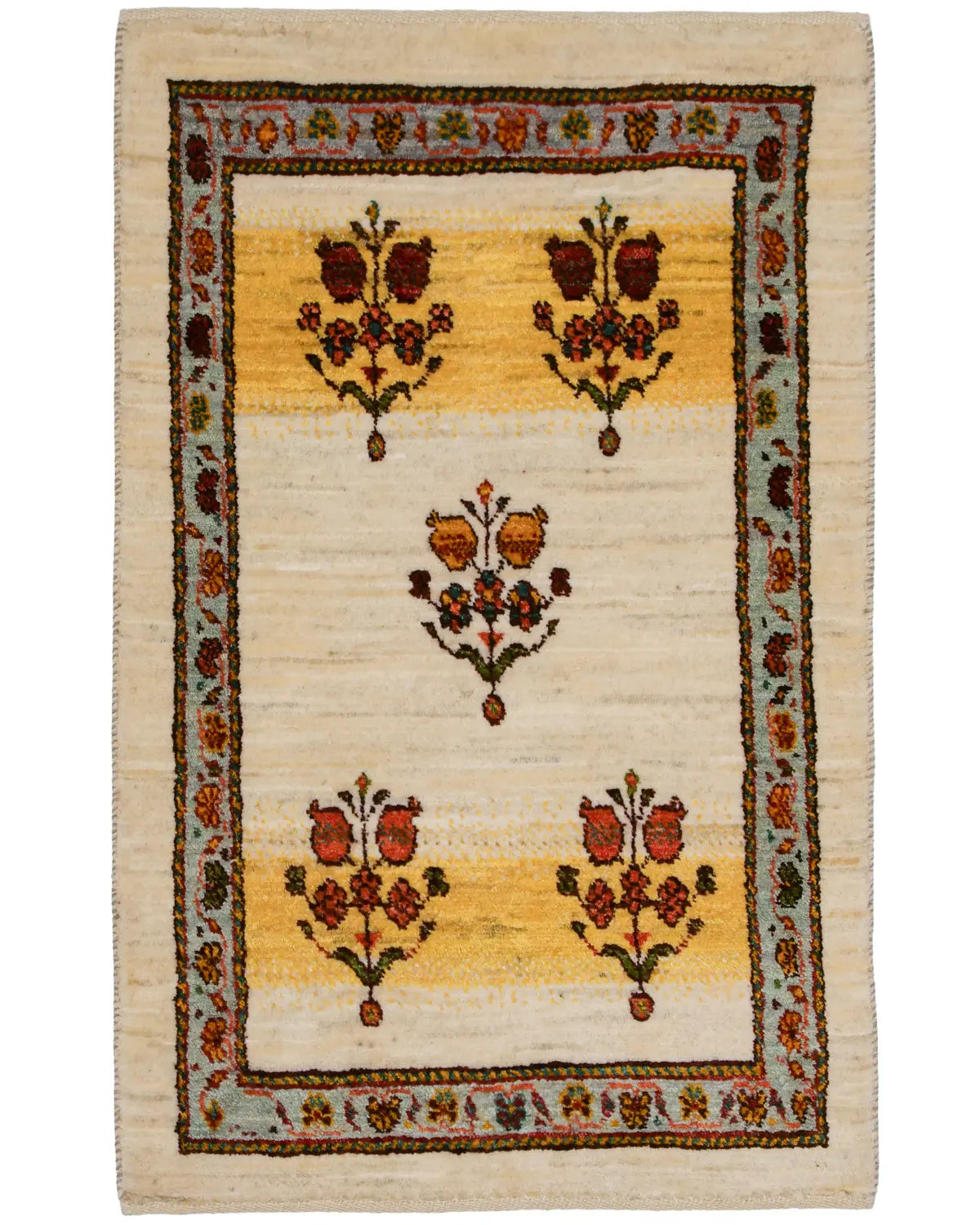 ペルシャギャッベ ファイン 約61cm x 96cm|SATHI RUGS ペルシャギャッベ ファイン 約61cm x 96cm|SATHI RUGS