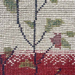 植物デザインのギャッベ