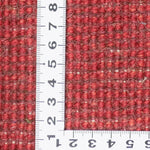 ペルシャ絨毯 ギャッベ 38x38cm 座布団 赤 レッド 円形