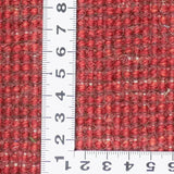 ペルシャ絨毯 ギャッベ 38x38cm 座布団 赤 レッド 円形
