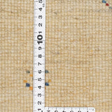 ペルシャ絨毯 ギャッベ 座布団 円形 38x39cm 白 ホワイト