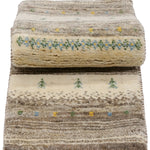 ギャッベラグ ランナー ナチュラルカラー ペルシャ絨毯