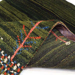 ギャッベ  ペルシャ絨毯 緑