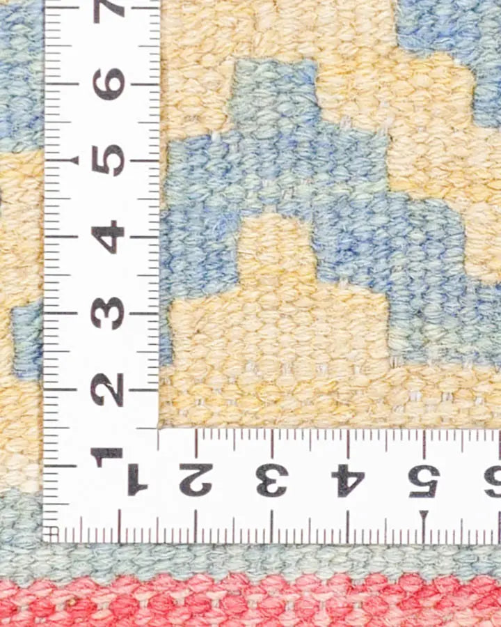 キリム 65x89cm アフガンラグ 玄関マット 手織り