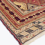 キリム 70x105cm アフガニスタン絨毯 手織り ラグ