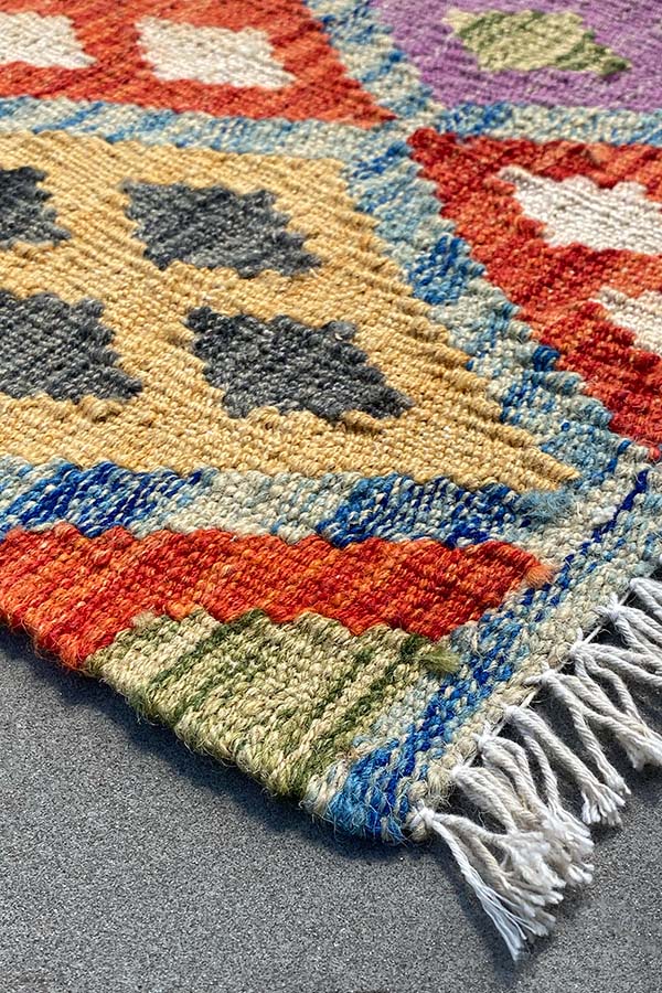 キリム(64x85cm)アフガニスタン絨毯 手織り【ラグ専門店】