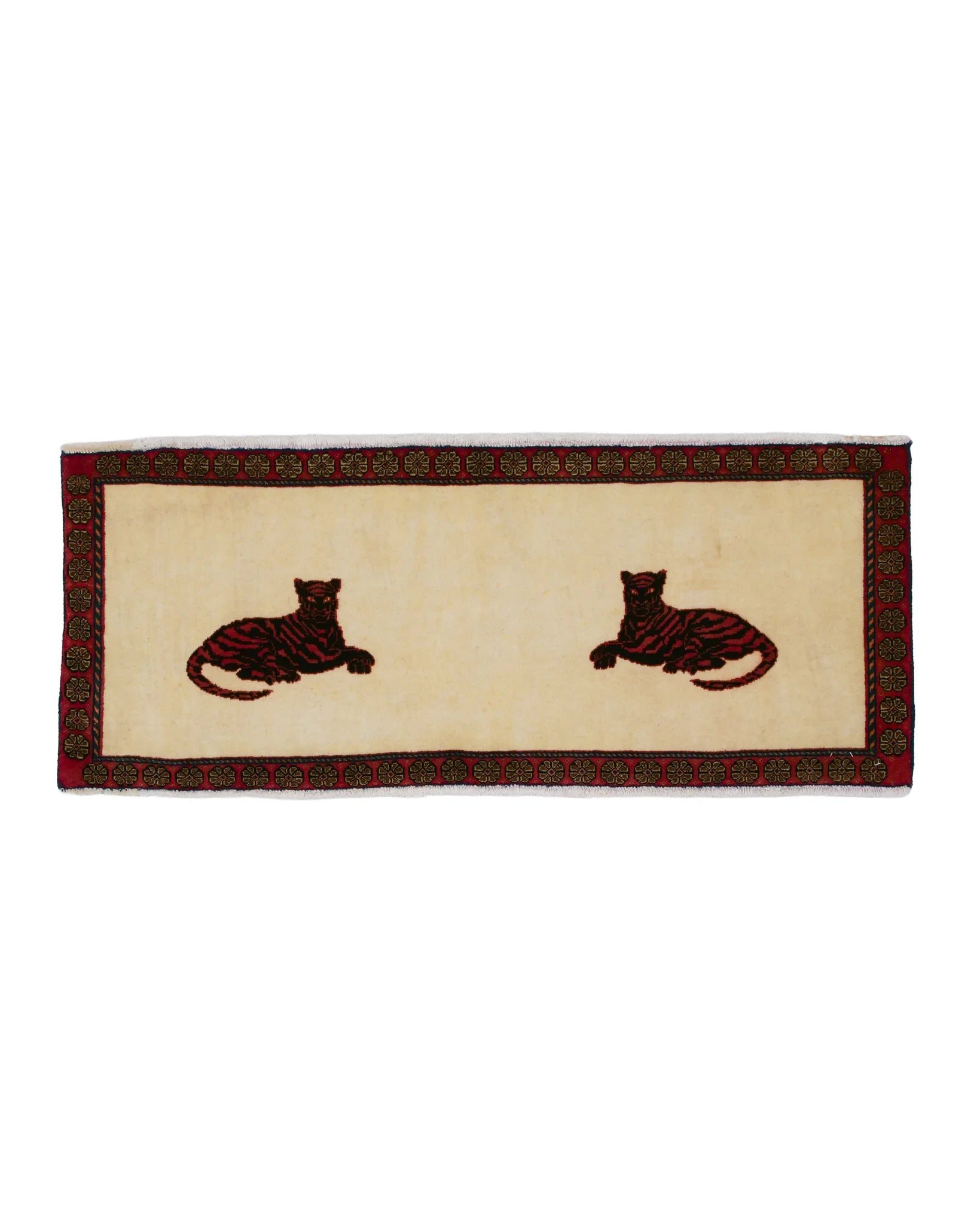 ペルシャ絨毯 シーラーズ産 約47cm x 117cm|SATHI RUGS ペルシャ絨毯 シーラーズ産 約47cm x 117cm|SATHI RUGS