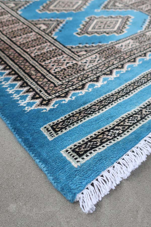 特注製作 廊下敷きパキスタン手織り絨毯 ランナー size:180×64cm 高