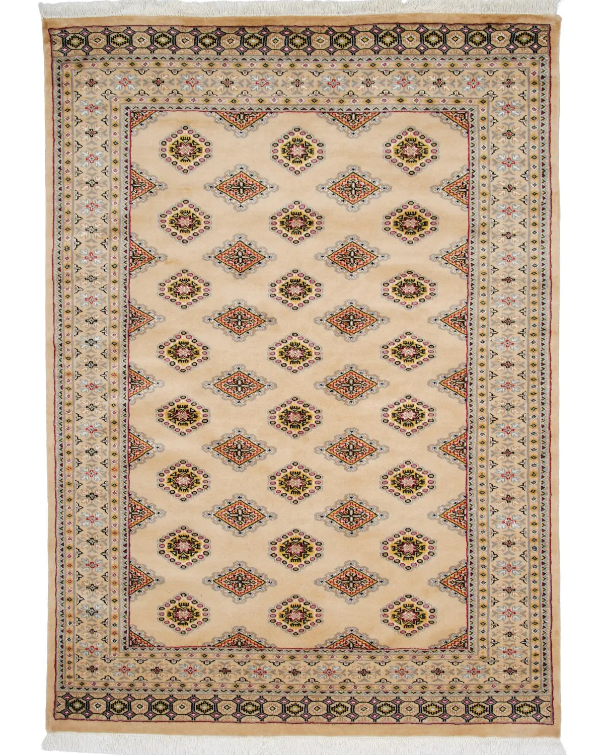 パキスタン絨毯 シルクタッチ 約147cm x 205cm|SATHI RUGS パキスタン絨毯 シルクタッチ 約147cm x 205cm|SATHI RUGS