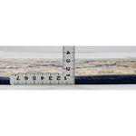 パキスタン絨毯 玄関マット 手織りラグ ブルー 青