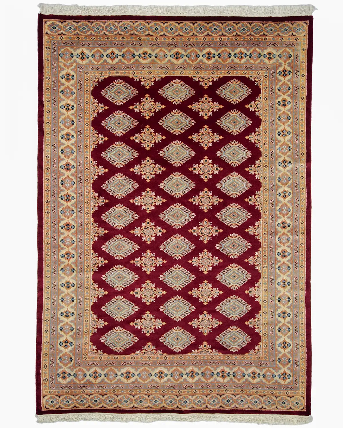 パキスタン絨毯 シルクタッチ 約141cm x 241cm|SATHI RUGS パキスタン絨毯 シルクタッチ 約141cm x 241cm|SATHI RUGS