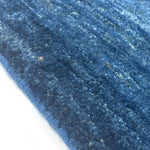 ギャッベ ラグ ブルー