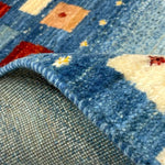 ギャッベ ラグ 本物