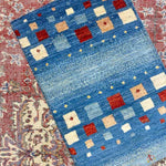 ギャッベ ラグ 本物