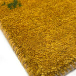 ギャッベ 玄関マット イエロー