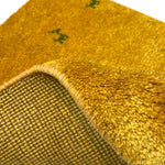 ギャッベ 玄関マット イエロー
