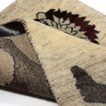 ギャッベ ライオン ペルシャ絨毯