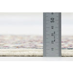 ペルシャ絨毯 ナイン ウール 玄関マット 白 (ホワイト)