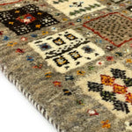 ギャッベ ペルシャ絨毯 茶色