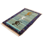 ラクダのトライバルラグ