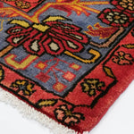 ペルシャ絨毯 ナハバンド産 70x97cm トライバルラグ 手織り ウール