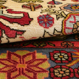 ペルシャ絨毯 ナハバンド産 70x97cm トライバルラグ 手織り ウール