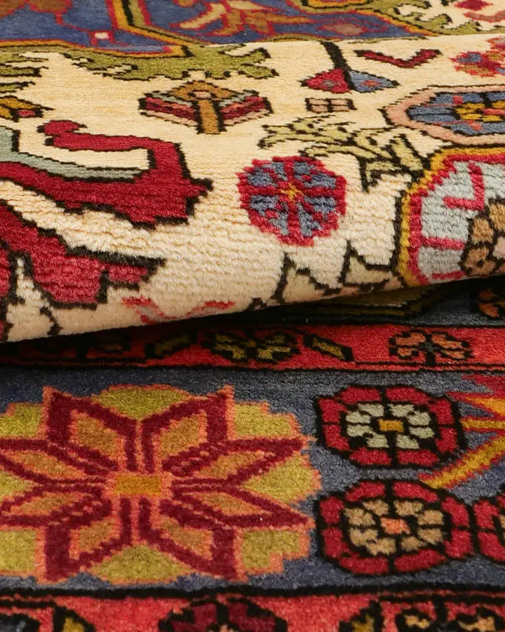 ペルシャ絨毯 ナハバンド産 70x97cm トライバルラグ 手織り ウール