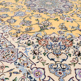 Persian carpet from Nain, approximately 200cm x 200cm