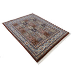 ウール素材の高品質ペルシャ絨毯 茶色系