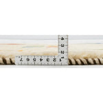 ギャッベ ペルシャ絨毯 アイボリー 玄関マット