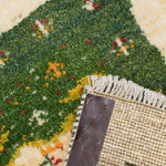 ペルシャ絨毯 ギャッベ 手織りラグ 玄関マット