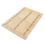 ペルシャ絨毯 ギャッベ 玄関マット シンプル ラグ 手織り