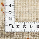 ペルシャ絨毯 ギャッベ 34x39cm 手織り ラグ ナチュラル