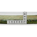 ペルシャ絨毯 ギャッベ グリーン 玄関マット