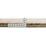 ペルシャ絨毯 ギャッベ 玄関マット アイボリー