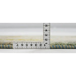 手織りペルシャ絨毯 ギャッベ 50x80cm 玄関マット 淡いブルー