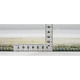 手織りペルシャ絨毯 ギャッベ 50x80cm 玄関マット 淡いブルー