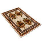 ペルシャ絨毯 ギャッベ 玄関マット 手織り ラグ