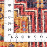 ペルシャ絨毯 カシュガイ 163x224cm トライバルラグ 黒 ブラック 手織り