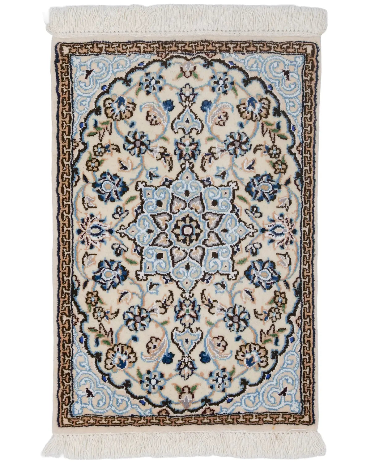 ペルシャ絨毯 ナイン産 約40cm x 60cm|SATHI RUGS ペルシャ絨毯 ナイン産 約40cm x 60cm|SATHI RUGS