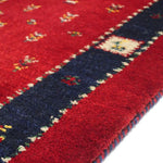 ギャッベ  ペルシャ絨毯 赤